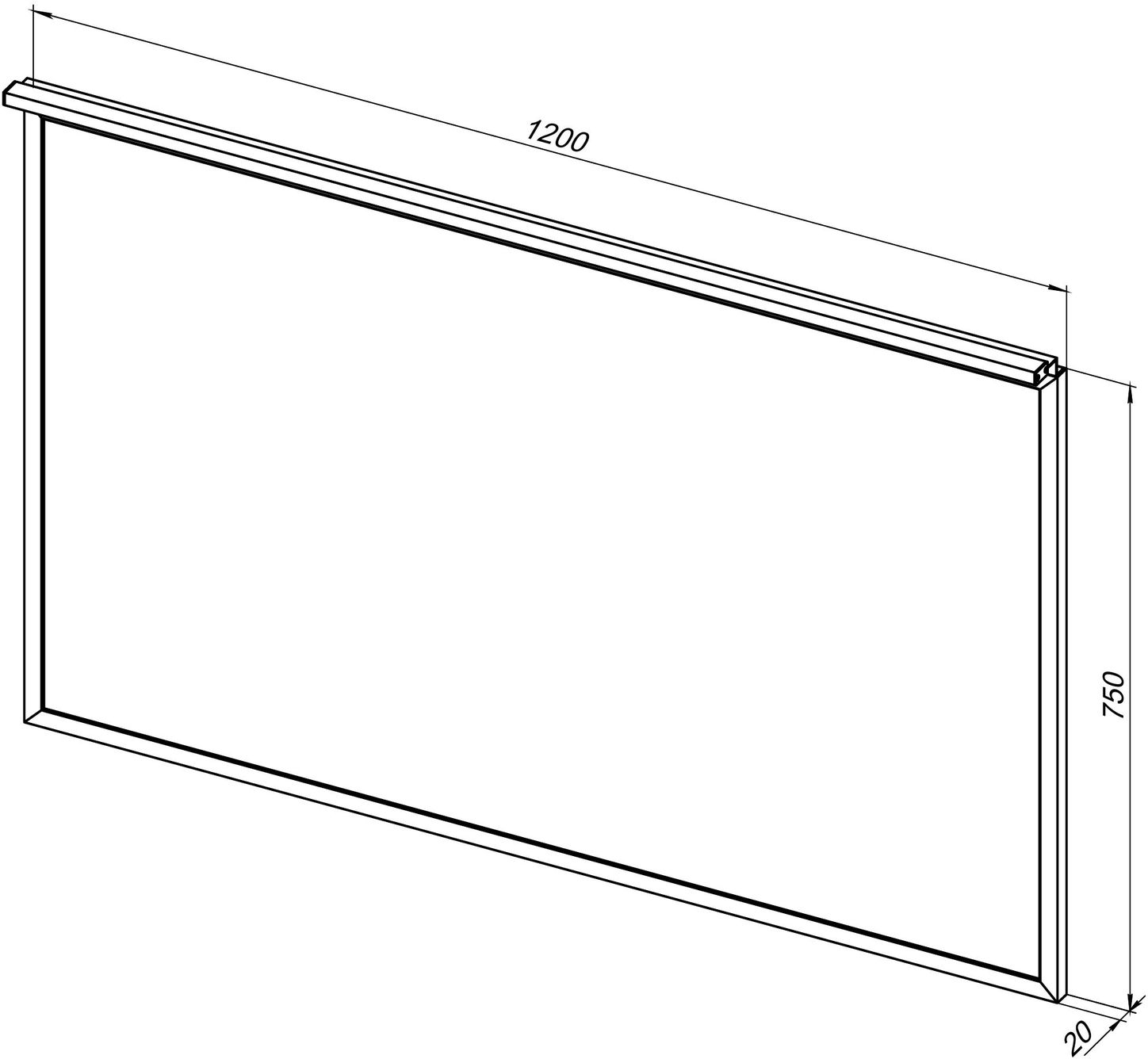 Зеркало Allen Brau Priority 120 1.31018.BB черный браш