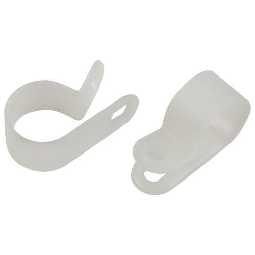 Скоба кабельная под винт 9мм нейлон. бел. (уп.50шт) Эра Б0066663