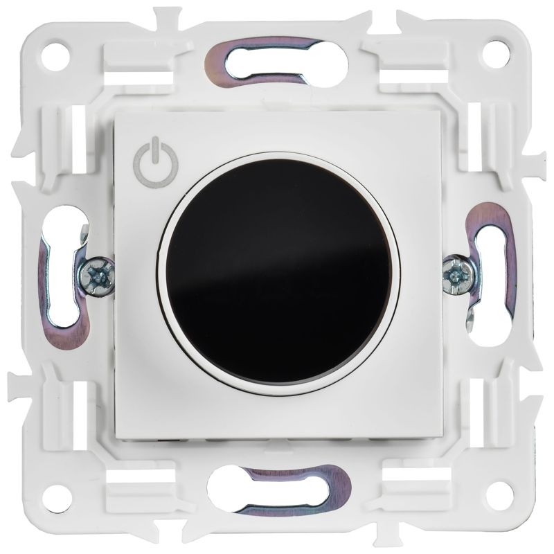 Термостат электронный SKANDY SK-T01W с индикацией арктич. бел. IEK SK-RT11-K01