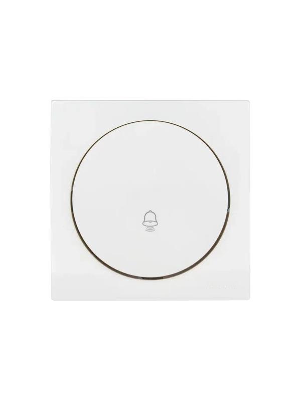 Кнопка звонка СП OSEN механизм бел. LEZARD 743-0288-103