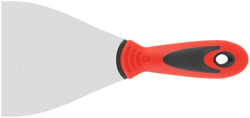 Шпатель 100мм прорезиненная ручка нерж. сталь КУРС 06714