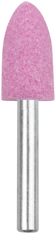 Шарошка абразивная по металлу хвостовик 6мм цилиндр с острым наконечником 14х25мм FIT 36960