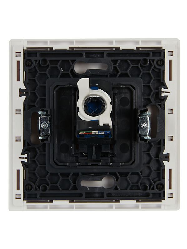 Розетка компьютерная RJ45 кат.6 FORTE&PIANO FP231 бел. IEK FP-K10-2-K01