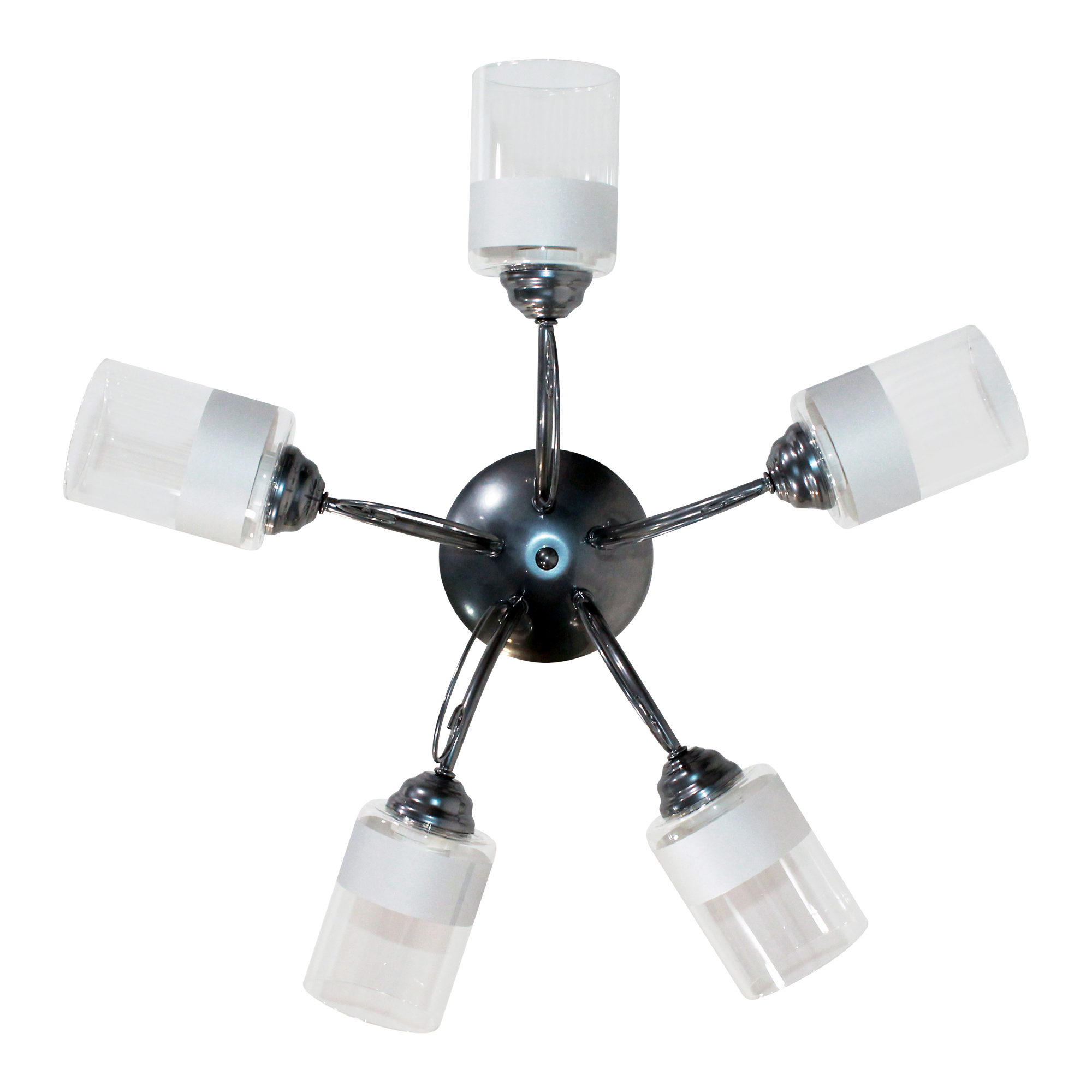 Светильник Мия 151 хром (Плафон 8387) НСБ 01-5х60-131 Е27 ИУ