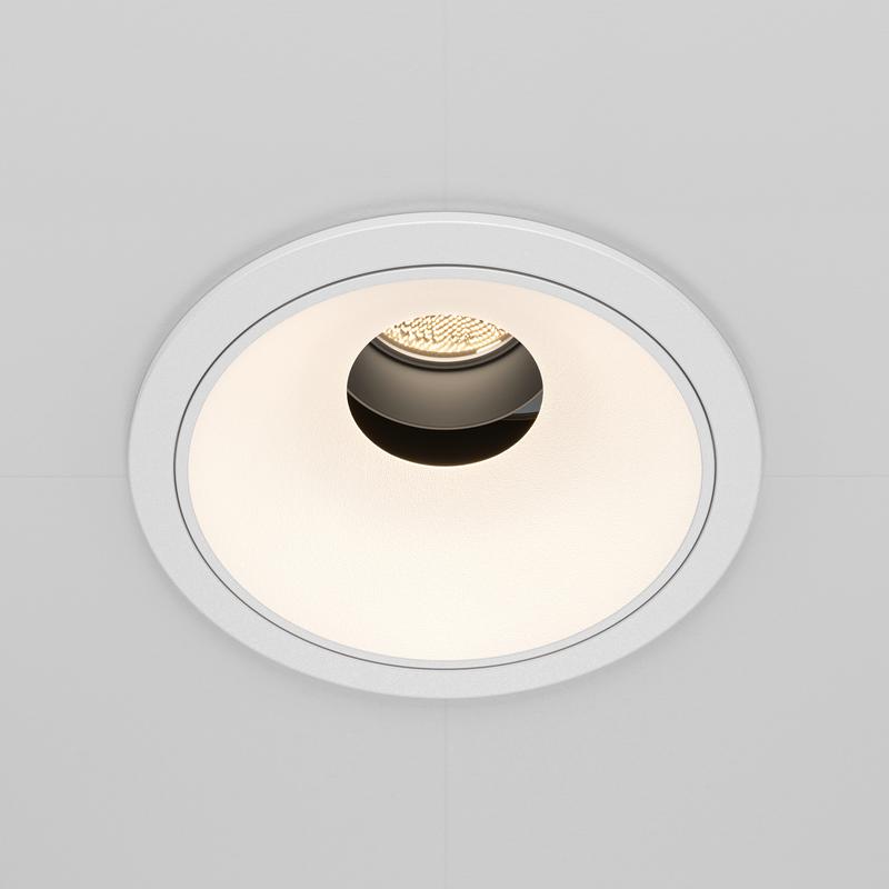 Светильник встраиваемый 10Вт 4000К Maytoni DL057-10W4K-W