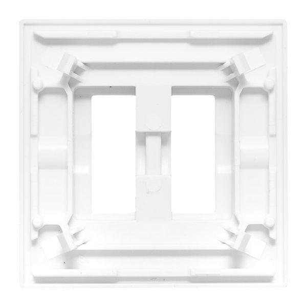 Пластина переходная для 1-кл./2-кл. выключателя IP44 Эпика бел. EKF UP1-SWW-44