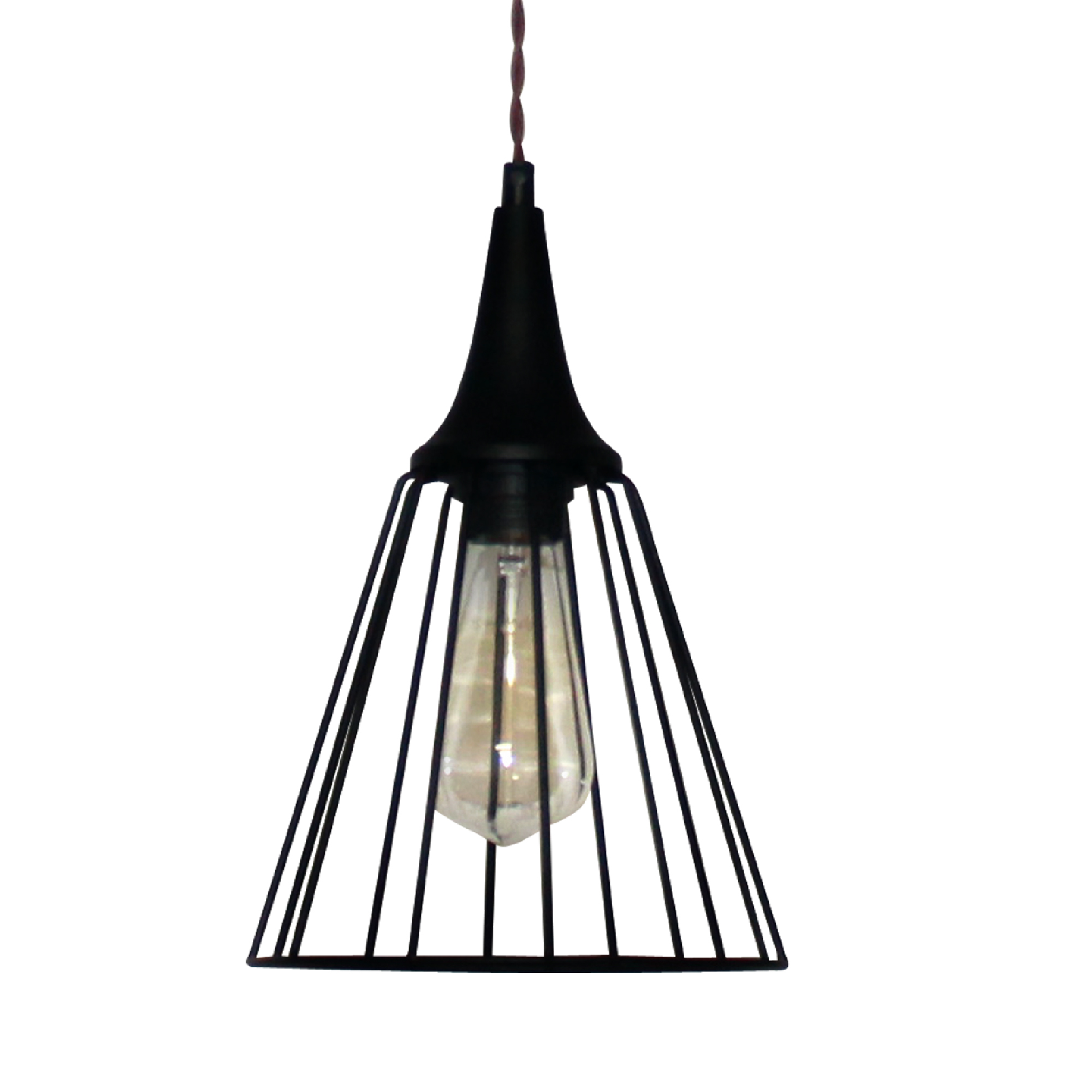 Светильник Форма 211 черн.муар (Плафон Конус) НСБ 01-60-142 Е27 ИУ