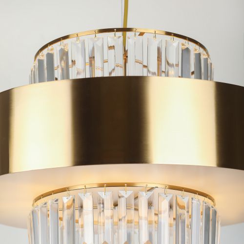 Люстра Vickie 1051-306 40Вт 6хE14 хрусталь Rivoli Б0061902