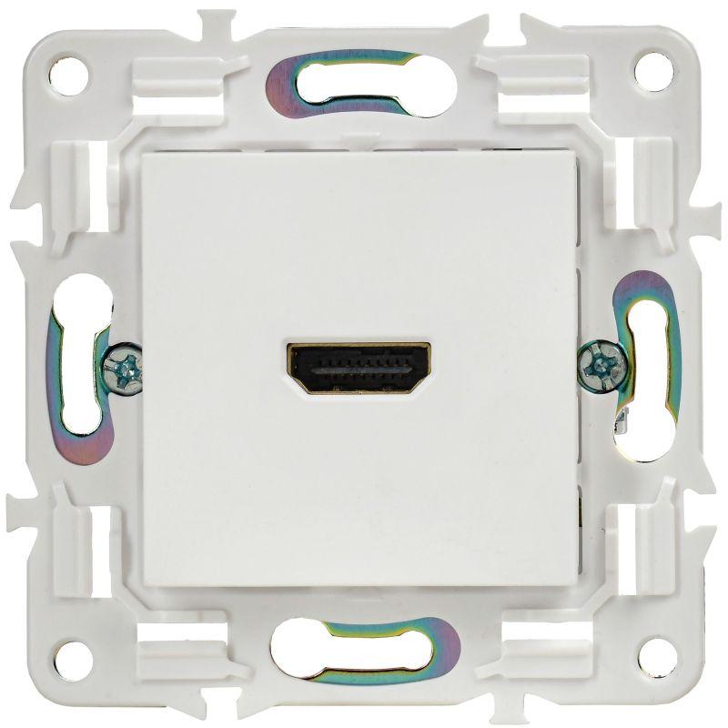 Розетка HDMI SKANDY SK-H01W арктич. бел. IEK SK-H10-K01