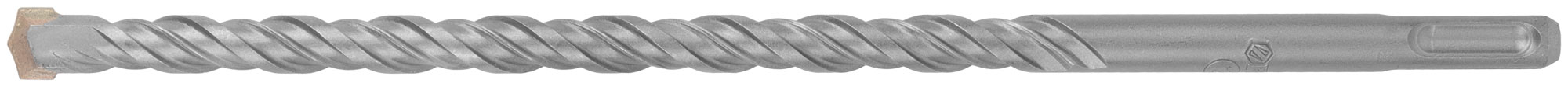 Бур по бетону SDS PLUS, Профи, W-образная вставка, двойная спираль, 12 х 260 мм