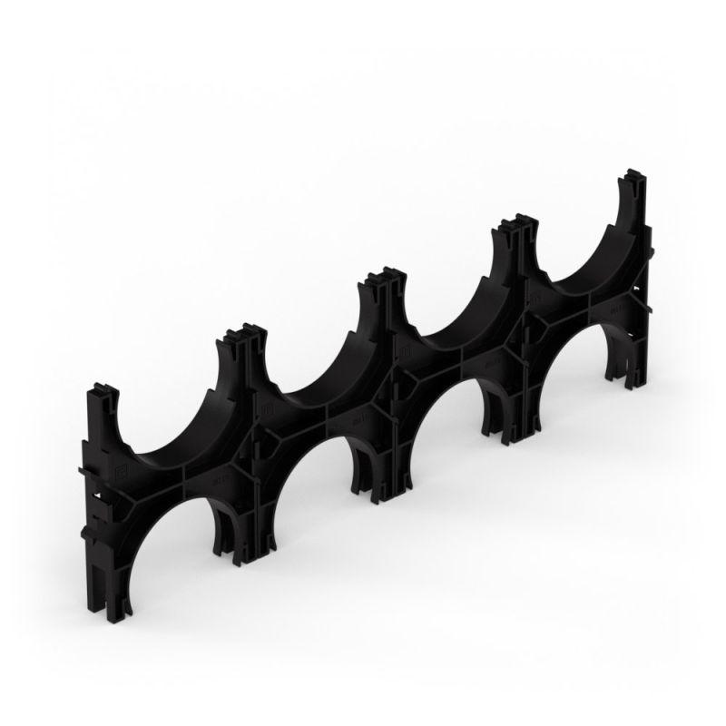 Кластер четверной двухсторонний для двустен. труб d110мм Промрукав PR13.02591