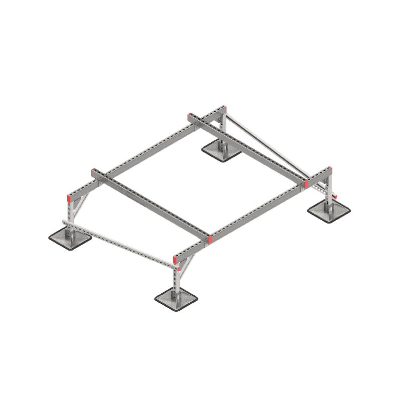 Конструкция опорная для установки оборудования TECHNORAPTOR STEELFOOT 2000х1500 тип 2 HD КМ TR0339