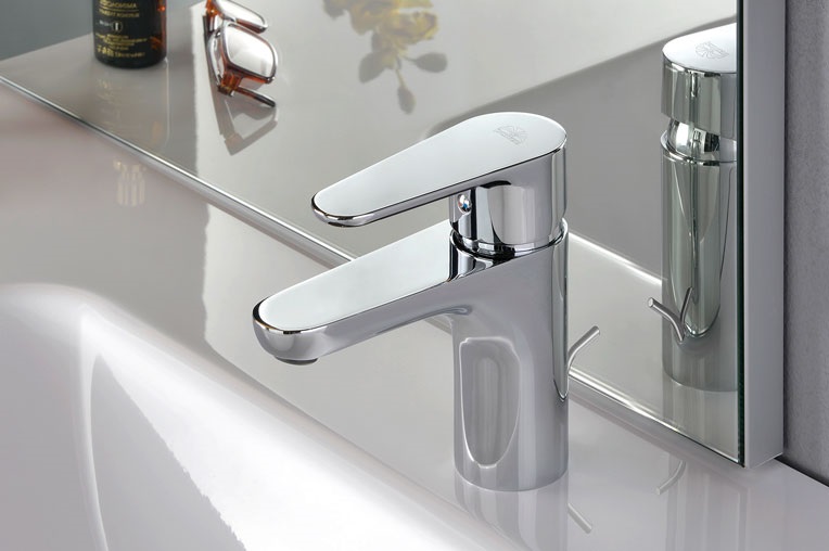 Смеситель для раковины Paffoni GREEN GR071CR Хром