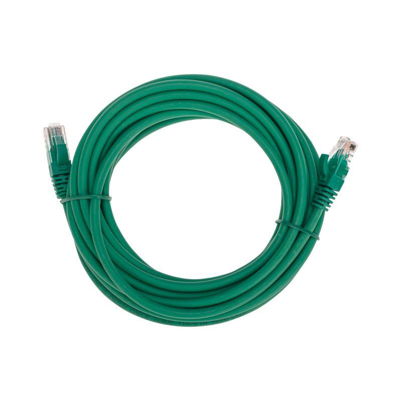 Патч-корд U/UTP CAT 6 RJ45-RJ45 26AWG LSZH зел. 5м Rexant 02-0296-5