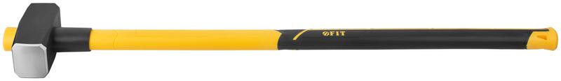 Кувалда кованая 900мм 4кг фибергласовая обратная усилен. ручка FIT 45251