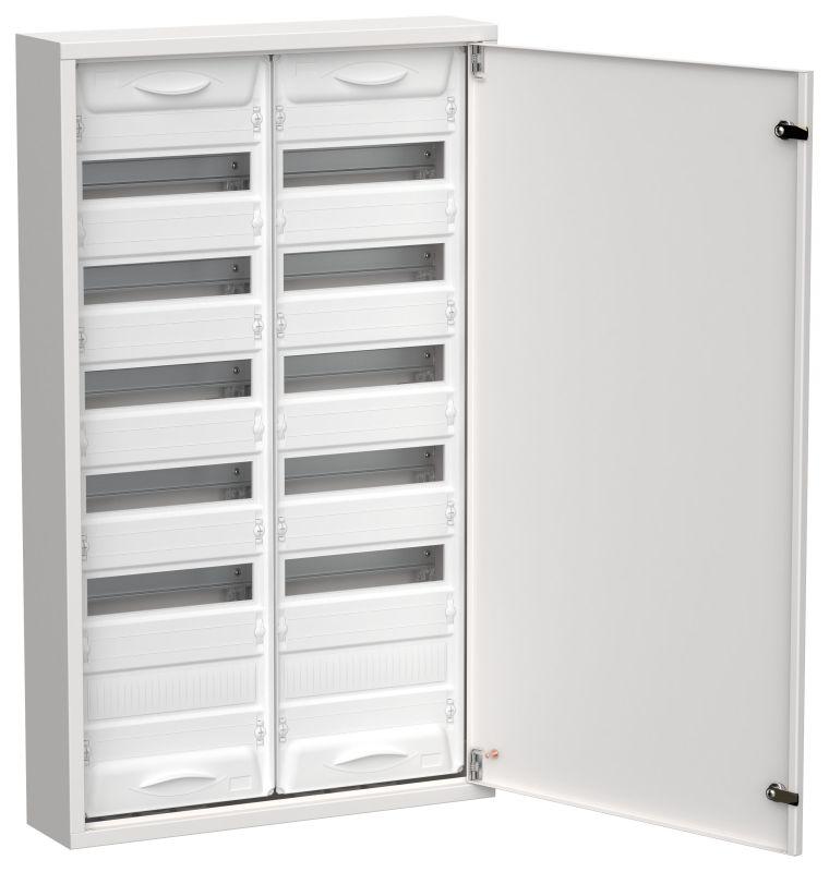 Корпус ЩРн-144 (2х72) TITAN 5 960х570х140 IP31 метал. бел. IEK TI5-50-N-2X072-31