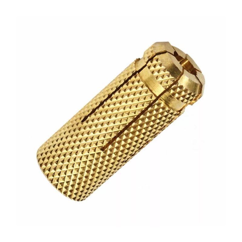 Анкер забивной латунный (цанга) М12 16х40 (уп.1000шт) Промрукав PR08.10107