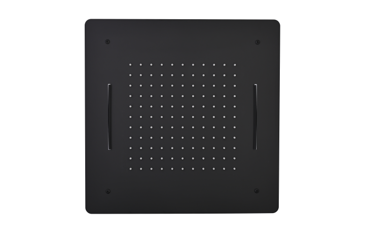 Потолочный душ 2-х функциональный из нерж. стали Black