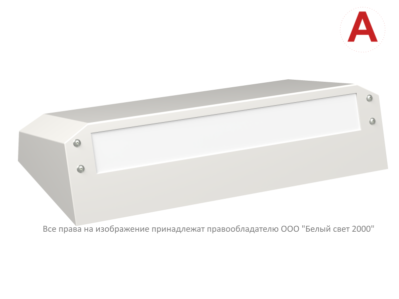 Светильник аварийный BS-CUSTOS-10-L2-LED V01 4000К White Белый свет a32406