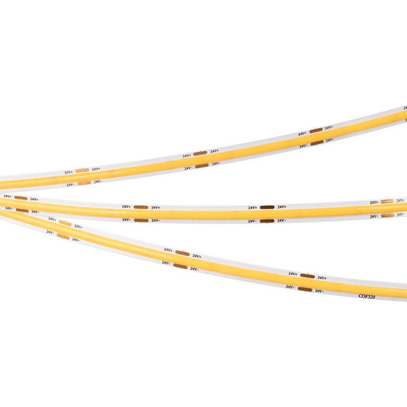 Лента светодиодная COB-X320-8mm 24V Warm 3500К 8Вт/м IP20 (уп.5м) Arlight 044584(1)