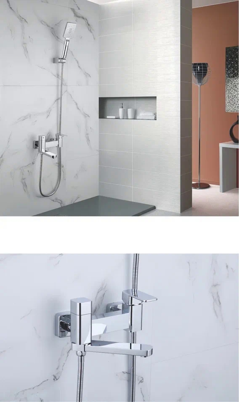 Смеситель для ванны Rose R2602, хром