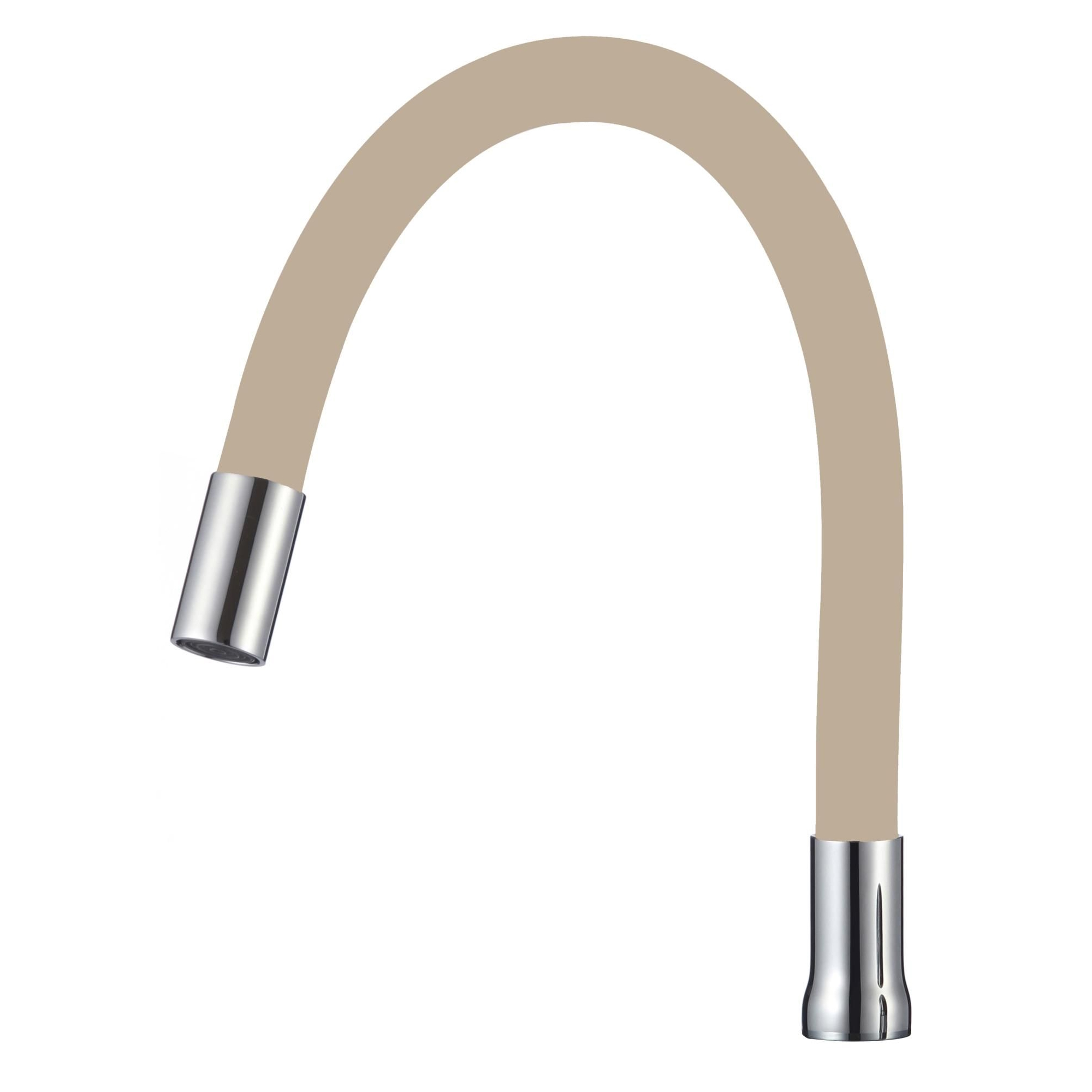 Гибкий излив для кухонного смесителя Savol S-CG12, бежевый