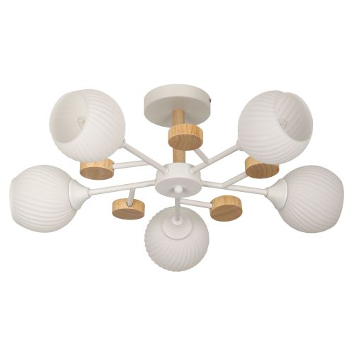 Люстра Chiara 9180-305 60Вт 5хE27 60Вт модерн Rivoli Б0068452