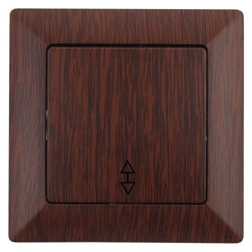 Переключатель 1-кл. СП Solo 4-103-10 10А 250В IP20 венге Intro Б0053583