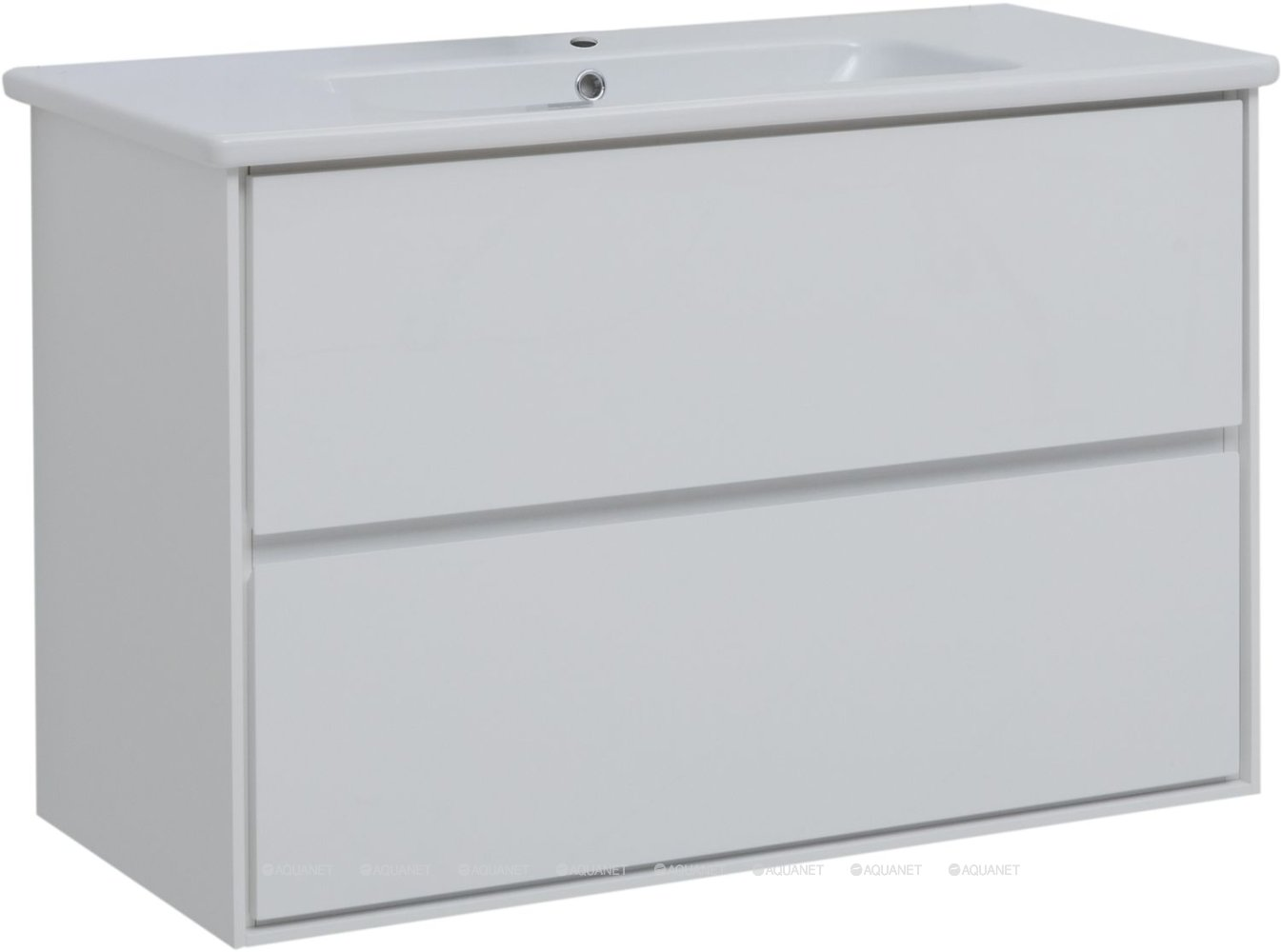 Тумба Милан 100 Белый глянец (269298)