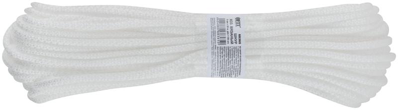 Шнур вязаный полипропиленовый с сердечником 5ммх20м р/н=93кгс FIT 68365