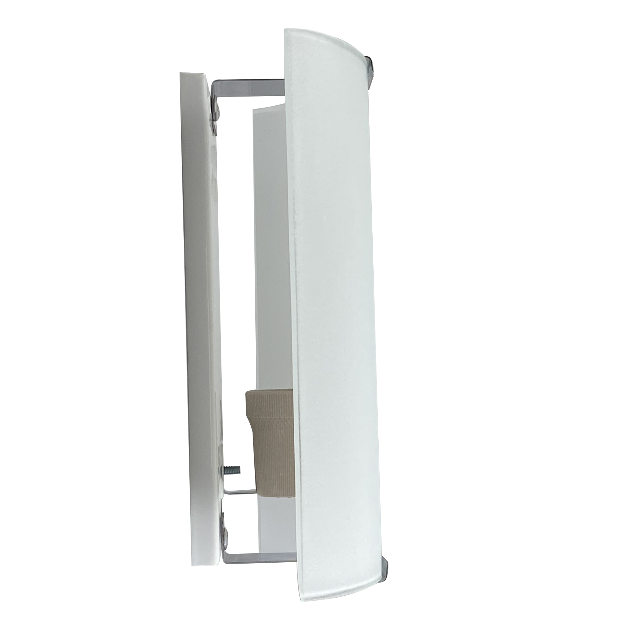 Светильник НББ-21-60 М21 Мелани 150х220 матовый белый/клипсы штамп металлик/эко индивидуальная упаковка