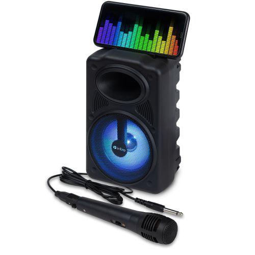 Колонка портативная BRW440 bluetooth беспроводная с микрофоном акустическая черн. Intro Б0057183