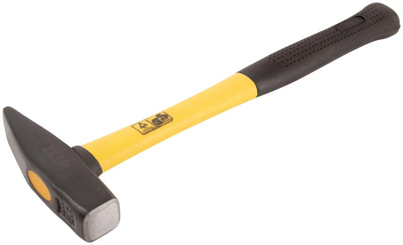 Молоток кованый 500г фибергласовая ручка FIT 44285