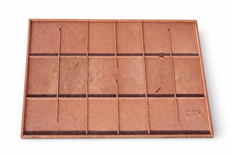 Плита для закрытия кабеля ПЗК "ОСТОРОЖНО КАБЕЛЬ" 360х480х16 SPP 360