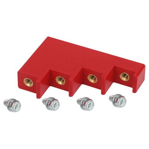 Изолятор шинный ступенчатый NO-224-155 ИС4-20 М6 с болтами 6кВ Эра Б0065689