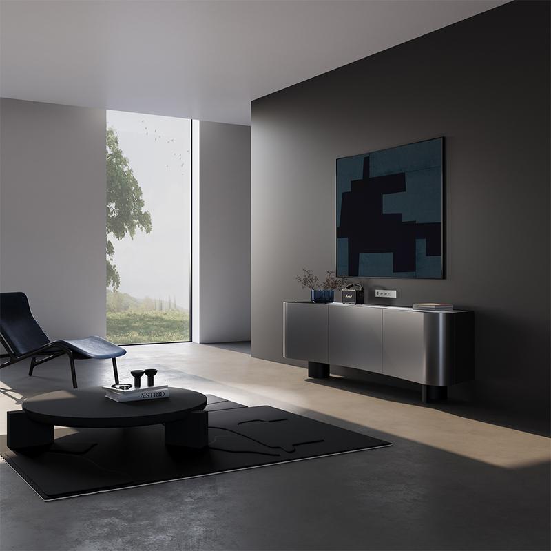 Розетка компьютерная 1-м СП S70 RJ45 кат.6 механизм сталь Voltum VLS060105