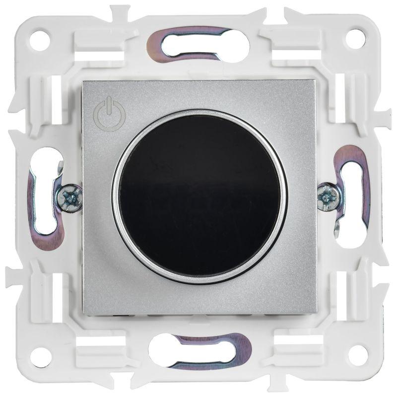 Термостат электронный SKANDY SK-T01S с индикацией серебр. IEK SK-RT11-K23