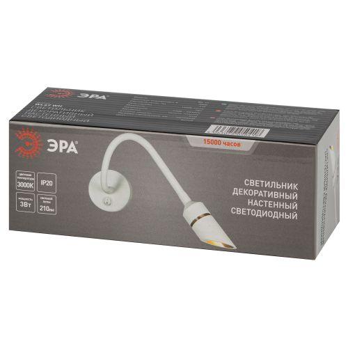 Светильник WL47 WH 3000K 3Вт IP20 настенный бел. Эра Б0059815