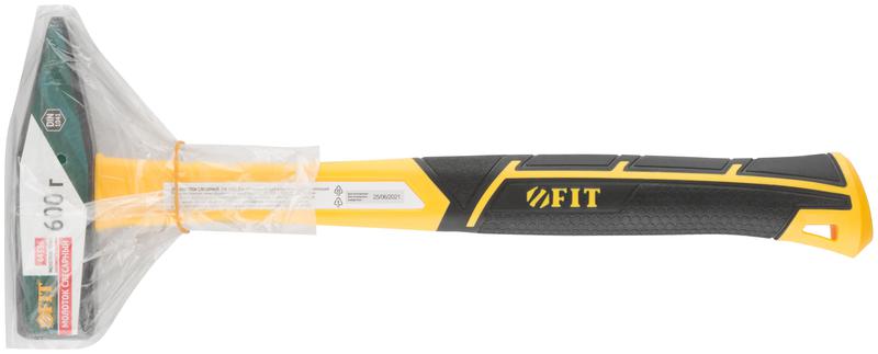 Молоток кованый Профи 600г фибергласовая усилен. ручка FIT 44336