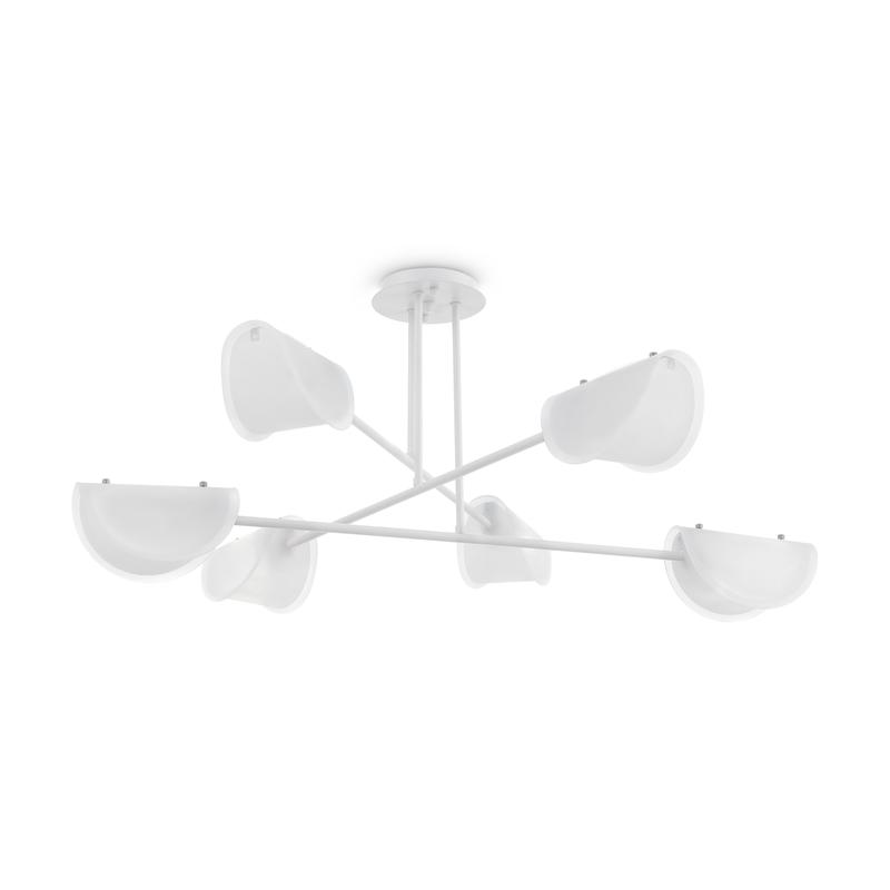 Светильник Mallow 40Вт E14х6 IP20 подвесной Freya FR5228PL-06W