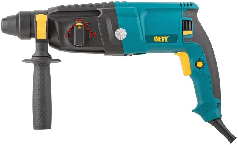 Перфоратор монтажный 800Вт; 0-900 об/мин; 0-4000 уд/мин; 3.0 Дж; 3 реж.; SDS-PLUS; реверс; 2.8 кг; кейс FIT 80106