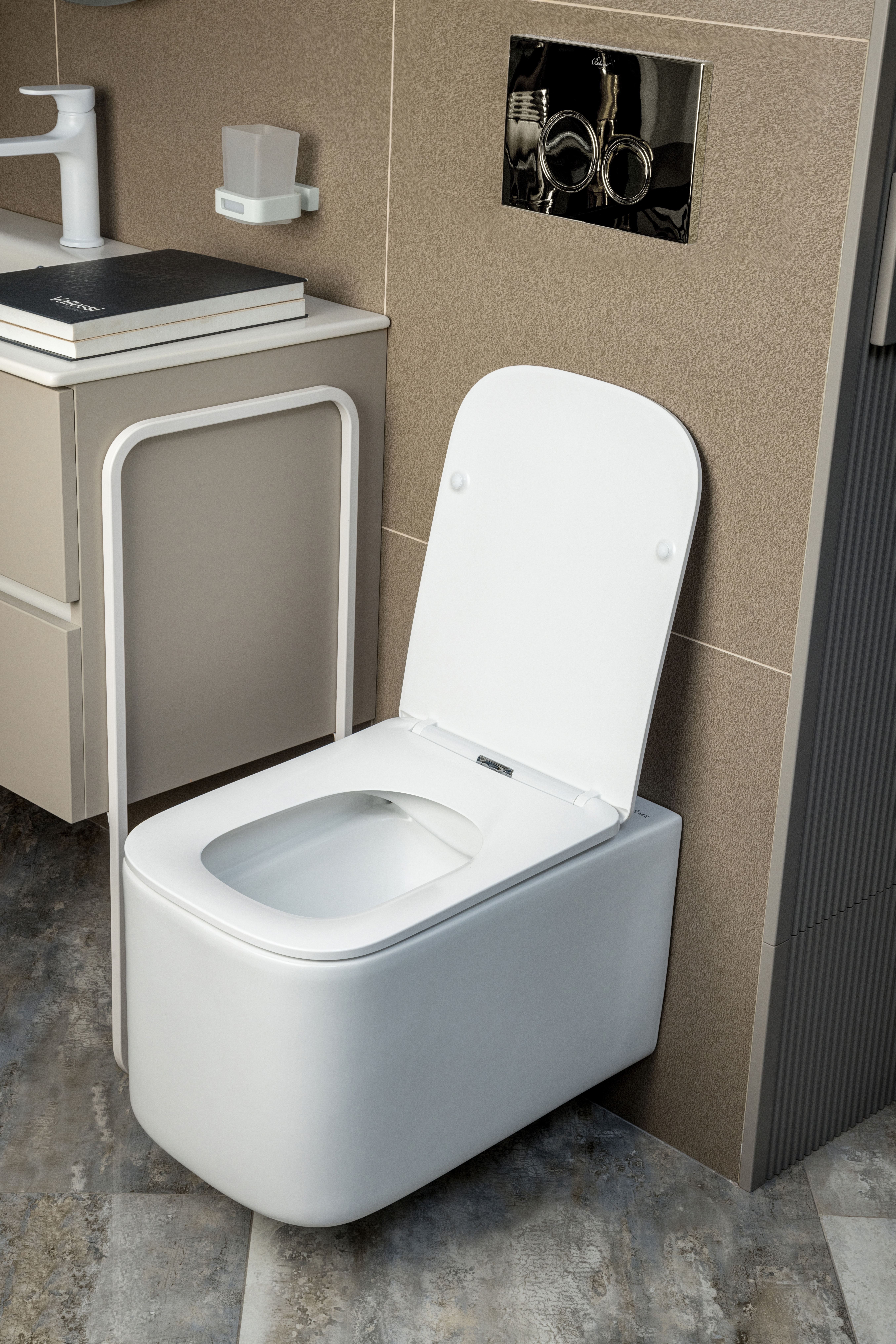 Биде подвесное Mane Белый глянец