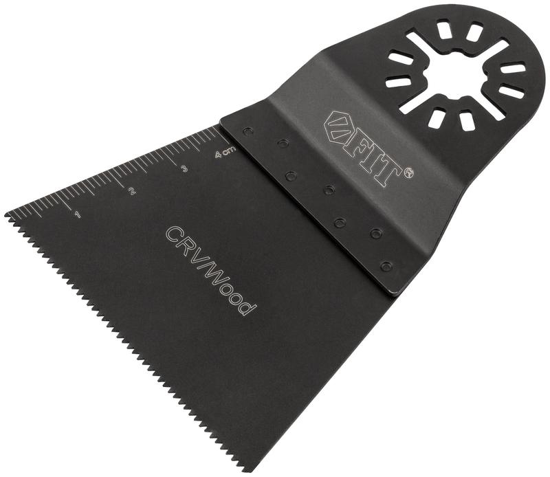 Полотно пильное фрезерованное ступенчатое удлиненное CrV сталь 68х0.6мм FIT 37907