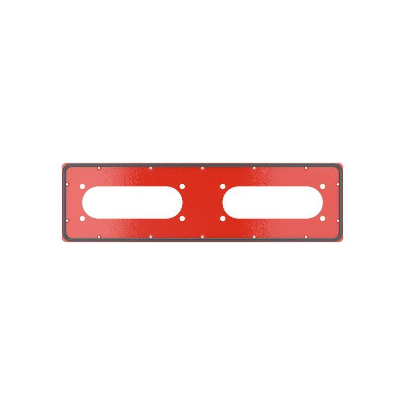 Фланец для монтажа кабельного ввода FL21 для корпусов ST тип 5 543х153мм красн. RAL3020 DKC R5FPST03-RAL3020