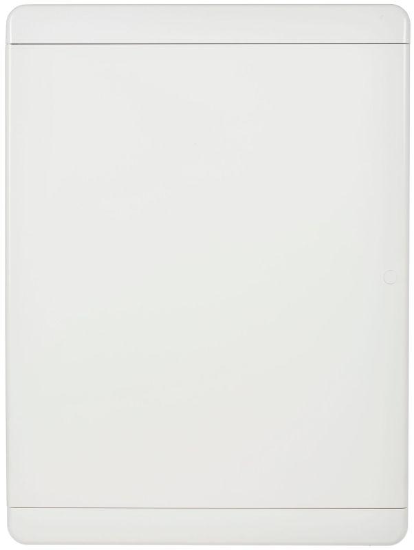 Корпус ЩРВ-П-54 TEKFOR IP41 бел. дверь пластик. IEK TF5-KP13-V-54-41-K01-K01