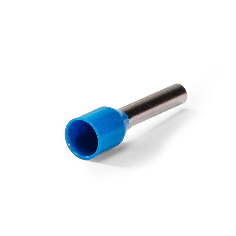 Наконечник штыревой втулочный изолированный НШВИ 2.5-12 ЕВРО син. КВТ 103203
