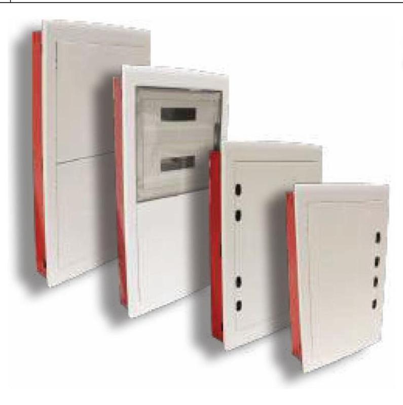 Корпус щита распределительного для модульного оборудования 36M(12х3) встраив. глухая дверца Cetinkaya Pano CP12936-M2