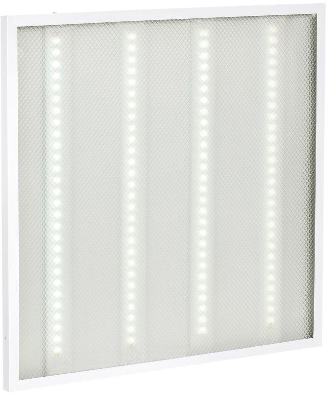 Светильник светодиодный ДВО 6561-P 36Вт 4000К 595х595х20 универс. рассеив. призма с драйвером панель IEK LDVO2-6561-36-4000-U-K01