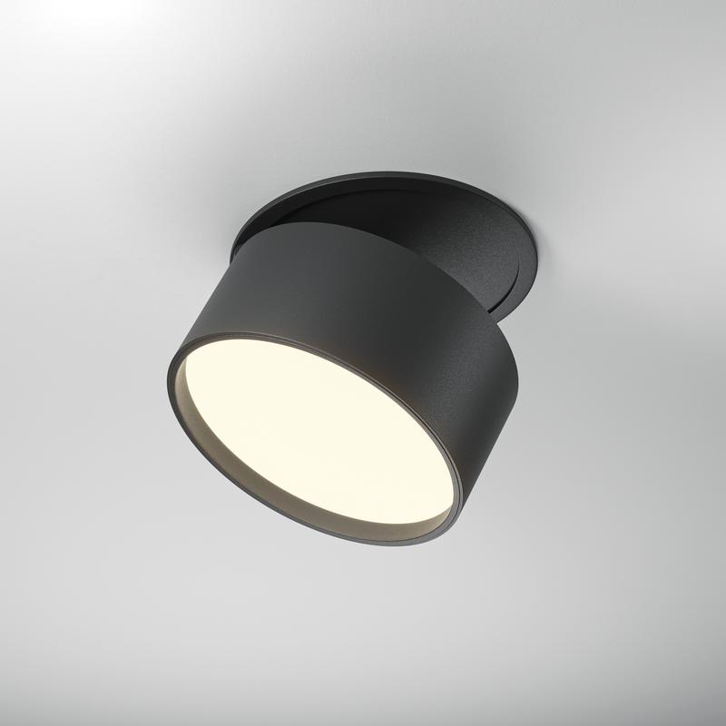 Светильник Onda 12Вт 3000К 120град. встраив. Maytoni DL024-12W3K-B