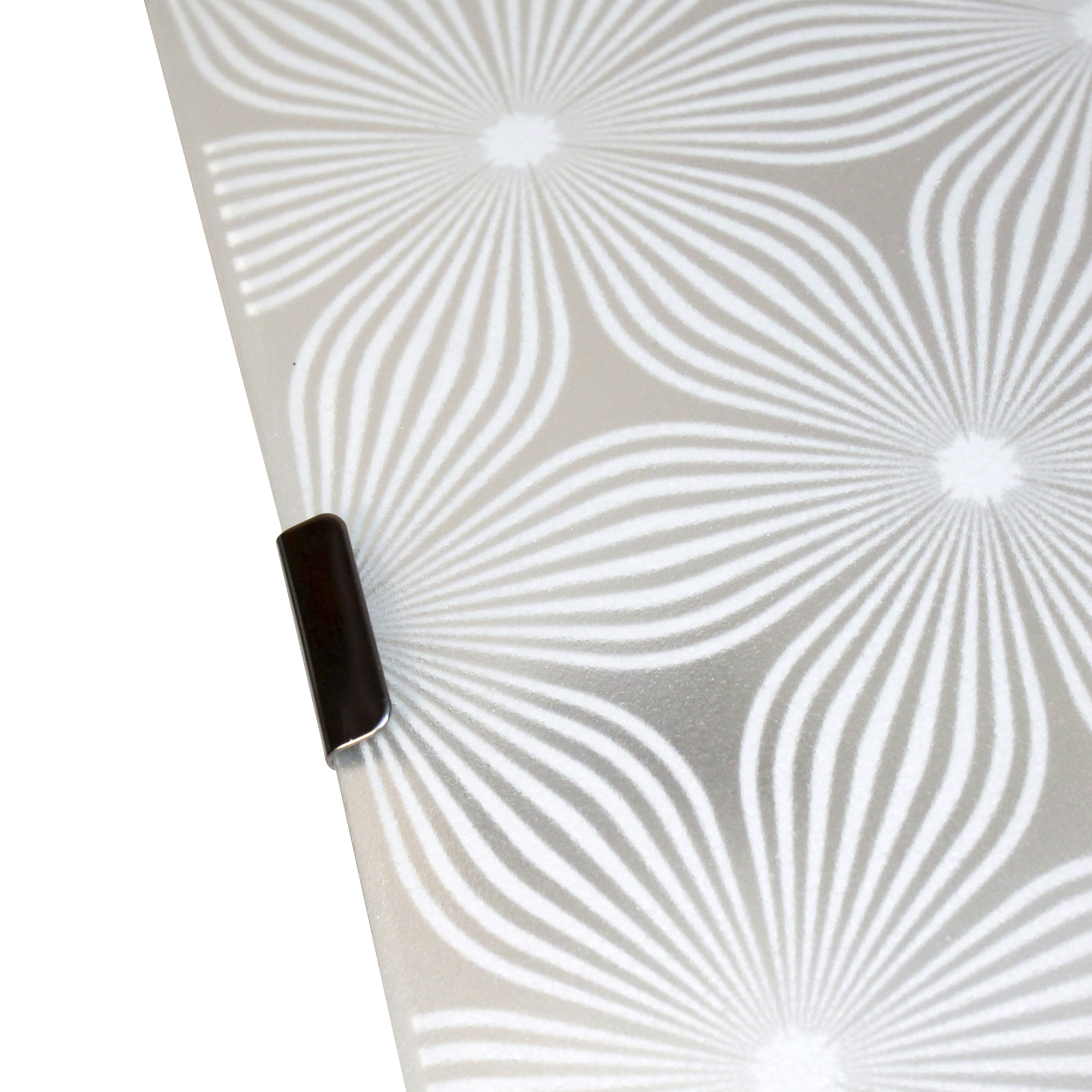 Светильник Васильки300х300 НПБ 09-60-003 М83 матовый белыйкл.штамп металлик ИУ